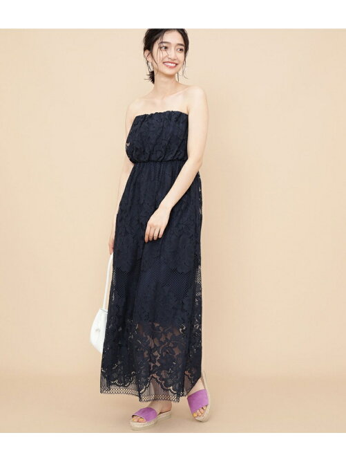 Adam Et Rope ベアレースワンピース Rakuten Fashion 楽天ファッション 旧楽天ブランドアベニュー