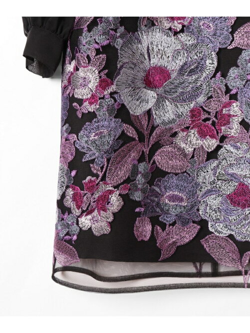 Grace Continental チュールボタニカル刺繍ワンピース Rakuten Fashion 楽天ファッション 旧楽天ブランドアベニュー Ae46