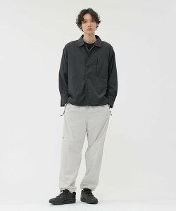 MARGARET HOWELL RECYCLE NYLON COMPACT RIPSTOP TROUSERS }[KbgEnEG pc ̑̃pc O[yz