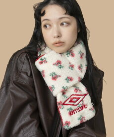 Casselini Casselini(キャセリーニ)【UMBRO×Casselini】リバーシブルティペット キャセリーニ ファッション雑貨 マフラー・ストール・ネックウォーマー レッド グリーン【送料無料】