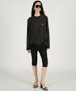 アシメヘムレーストップ / Asymmetrical Hem Lace Top