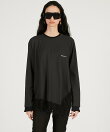 アシメヘムレーストップ / Asymmetrical Hem Lace Top