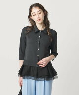 【SALE／30%OFF】UNITED ARROWS レディー ポロニット ユナイテッドアローズ トップス カーディガン グレ…