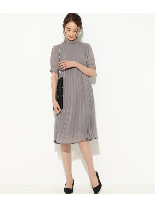 Vis Web限定 衿レースシフォンプリーツワンピース Rakuten Fashion 楽天ファッション 旧楽天ブランドアベニュー T