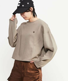 CONVERSE TOKYO WOMEN MOLE KNIT PULLOVER コンバーストウキョウ トップス スウェット・トレーナー ブラウン ホワイト ブラック【送料無料】