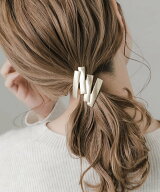 SMELLY メタルスクエアヘアカフ スメリー ヘアアクセサリー ヘアゴム ゴールド
