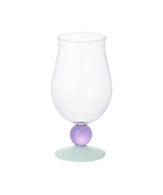 Francfranc チューリップ ビアグラス パープル フランフラン 食器・調理器具・キッチン用品 グラス・マグカップ・タンブラー パープル