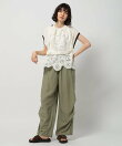 フラワークロシェ2WAYキャミソール