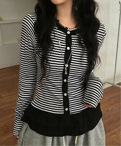 HALEY PESCA HALEY PESCA/(W)HALEY PESCA/���t���� �{�[�_�[���C���[�h�g�b�v�X �`�F���J �g�b�v�X �J�b�g�\�[�ET�V���c �u���b�N �O���[�y���������z