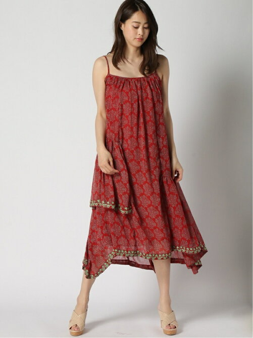 As Know As De Base インドへ誘うキャミop Rakuten Fashion 楽天ファッション 旧楽天ブランドアベニュー Cr1348
