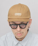 UNIVERSAL OVERALL ユニバーサルオーバーオール 帽子 キャップ ロゴ刺繍 アンパイアキャップ つば短 エー…