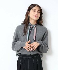 【SALE／44%OFF】SHOO・LA・RUE 【洗える/無地/ボーダー】レディな美シルエット 大人のこなれニット シューラルー トップス ニット グレー ブラック ベージュ ピンク ブルー ホワイト