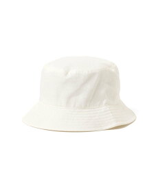 Demi-Luxe BEAMS GRILLO / リネン バケットハット UV デミルクス ビームス 帽子 ハット ホワイト【送料無料】