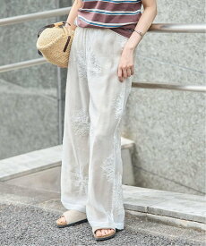 【SALE／30%OFF】JOURNAL STANDARD 《追加3》シアーレースレイヤードパンツ ジャーナル スタンダード パンツ その他のパンツ ベージュ ホワイト ブラック【送料無料】