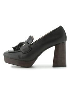【SALE/40%OFF】Lily Brown タッセル厚底ローファー リリーブラウン シューズ パンプス ブラック ブラウン レッド【送料無料】