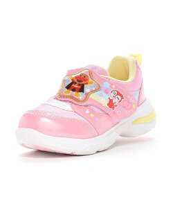 MoonStar 【MoonStar】 AP C181 アンパンマン キッズシューズ LED 2E ムーンスター シューズ・靴 スニーカー ピンク【送料無料】