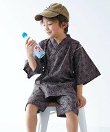 【SALE／6%OFF】devirock えらべるデザイン クラシカル甚平 子供服 キッズ ベビー服 男の子 お祭り 26SS …