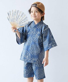 【SALE／10%OFF】devirock えらべるデザイン クラシカル甚平 甚平 25SS デビロック 着物・浴衣・和装小物 浴衣 ネイビー グレー ブルー