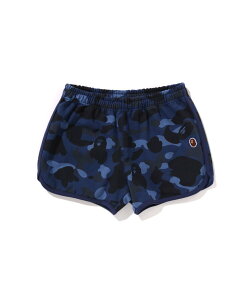 A BATHING APE (W)COLOR CAMO SWEAT SHORTS L A xCVO GCv pc W[WEXEFbgpc lCr[ sNyz