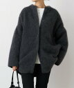【SALE／10%OFF】BEARDSLEY ファーニットコート ビアズリー ジャケット・アウター その他のジャケット・アウター ブラ…