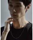 quip queint/sculpt long necklace/スカルプト ロング ネックレス