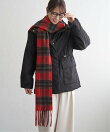 ブークレーチェックマフラー