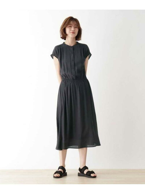 Shoo La Rue バンドカラーフレアーワンピース Rakuten Fashion 楽天ファッション 旧楽天ブランドアベニュー Df1350