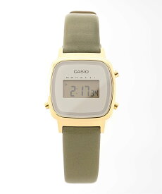 HIROB 《WEB限定》【CASIO / カシオ】LA670WFL-3JF2 Olive ヒロブ アクセサリー・腕時計 腕時計 ゴールド【送料無料】
