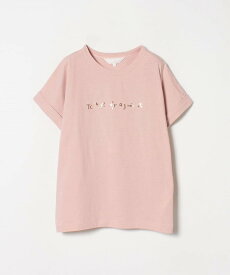 To b. by agnes b. W984 TS ロゴTシャツ アニエスベー トップス カットソー・Tシャツ ピンク【送料無料】
