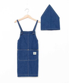 OCEAN&GROUND OCEAN&GROUND/(K)エプロンSET BLUE BLUE オーシャンアンドグラウンド 食器・調理器具・キッチン用品 エプロン ネイビー ブルー