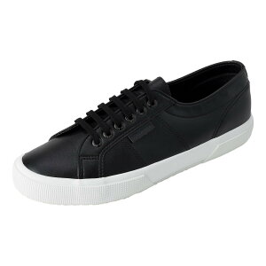 SUPERGA 2750 �E�H�[�^�[�v���[�t���U�[�bWATERPROOF LEATHER �X�y���K �V���[�Y�E�C �X�j�[�J�[ �u���b�N�y���������z