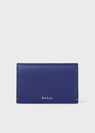 Paul Smith ハイライトステッチ 名刺入れ ポール・スミス 財布・ポーチ・ケース 財布 ブラック ネイビー ブルー レッド ベージュ イエロー【送料無料】