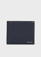 Paul Smith ハイライトステッチ 2つ折り財布 ポール・スミス 財布・ポーチ・ケース 財布 ネイビー ブラッ…