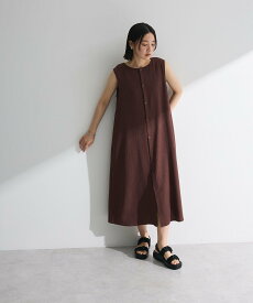 【SALE／62%OFF】Green Parks 5WAYノースリーブワンピース グリーンパークス ワンピース・ドレス ジャンパースカート ブラック ブルー カーキグリーン ブラウン