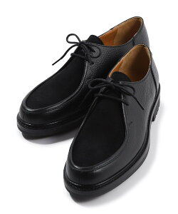 MEN'S BIGI �ّf�ރR���r ���U�[�`�����A���V���[�Y �����Y �r�M �V���[�Y�E�C ���[�X�A�b�v�E�h���X�V���[�Y �u���b�N�y���������z