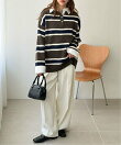 シャツドッキングフェイクレイヤードニット