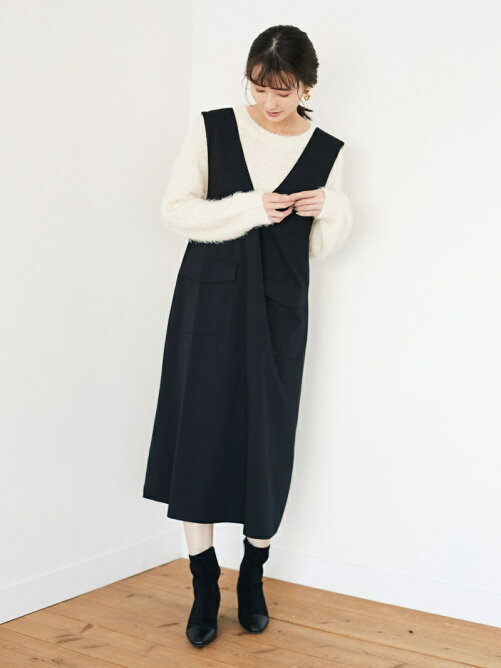 Green Parks Vネックジャンパースカート Rakuten Fashion 楽天ファッション 旧楽天ブランドアベニュー Bt7352