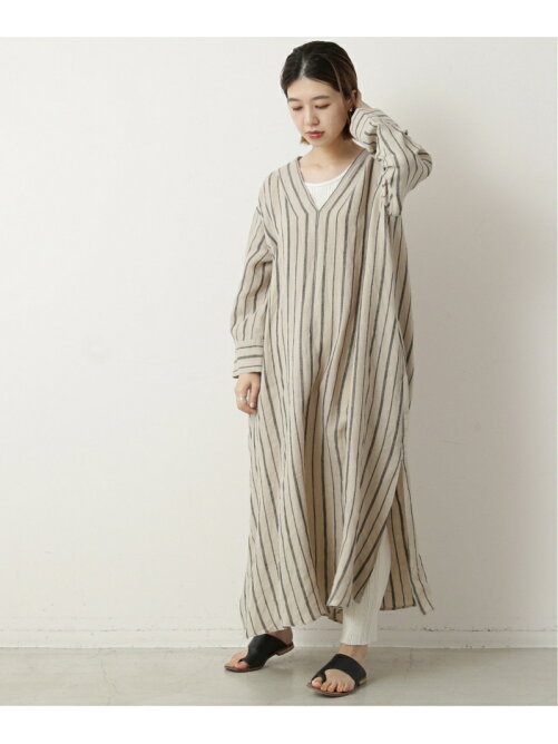 Ray Cassin 東炊きストライプカフタンワンピース Rakuten Fashion 楽天ファッション 旧楽天ブランドアベニュー By52