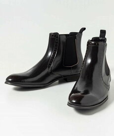 【SALE／59%OFF】AKM Contemporary (M)AKM Contemporary/AKM Contemporary(エイケイエムコンテンポラリー)サイドゴアレザーシューズ シフォン シューズ・靴 ブーツ ブラウン ブラック【送料無料】