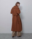カシミヤ混リバービックショールコート