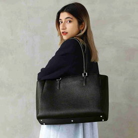 BLUE SINCERE 本革 ビジネスバッグ レディース 大容量 12ポケット 自立 撥水 レザー 底鋲付き ブルーシンシア バッグ ビジネスバッグ・ブリーフケース ブラック ホワイト グレー ブラウン【送料無料】