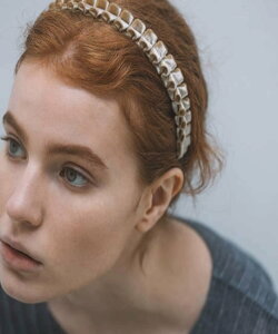 IRIS47 IRIS47/curtain head band �t�H�u �w�A�A�N�Z�T���[ �J�`���[�V���E�w�A�o���h �x�[�W���y���������z