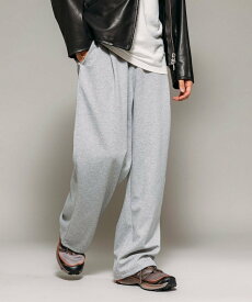 【SALE／30%OFF】Firsthand スピンドル ダンボール スウェットパンツ / ストレートシルエット 25AW フリークスストア パンツ ジャージ・スウェットパンツ グレー ネイビー ブラック【送料無料】