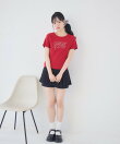 ビジューロゴTシャツ