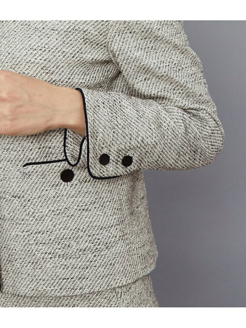 Rope セットアップ対応 ミックスツイードノーカラージャケット Rakuten Fashion 楽天ファッション 旧楽天ブランドアベニュー 0353