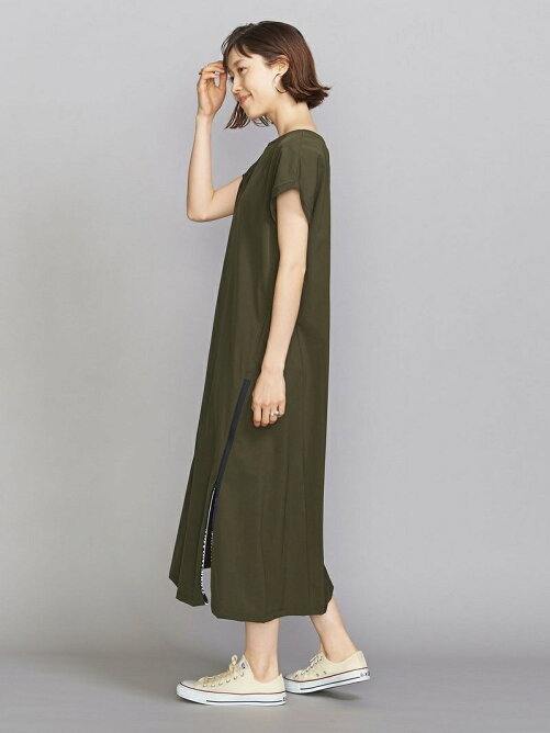 Beauty Youth United Arrows 別注 Thousand Mile ジップフレンチスリーブワンピース ウォッシャブル Rakuten Fashion 楽天ファッション 旧楽天ブランドアベニュー Db53