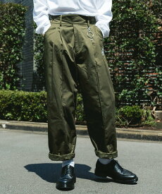 【SALE／40%OFF】Subciety GURKHA BAGGY PANTS サブサエティ パンツ チノパンツ カーキ ブラック ベージュ【送料無料】