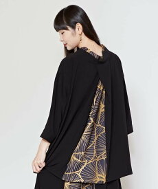 カヤ 【カヤ】四季の冬装い八掛トップス アミナコレクション トップス その他のトップス ネイビー グリーン ブラック レッド【送料無料】