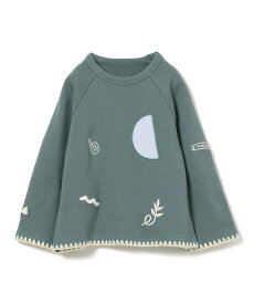 【SALE／60%OFF】こども ビームス マルチ 刺繍 スウェット プルオーバー (100~150cm) ビームス アウトレット トップス スウェット・トレーナー ホワイト