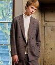 DRESSTERIOR 【セットアップ可】2WAYストレッチ コンフォータブルチェックジャケット ドレステリア ジャケット・アウター テーラードジャケット・ブレザー【送料無料】